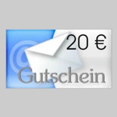 Online Gutschein 20 Euro