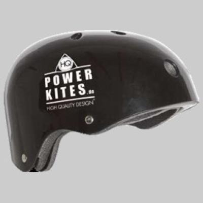 Helm Powerkites, schwarz-glänzend (XS)