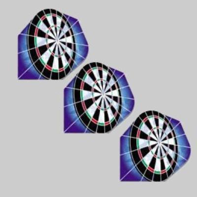 Flights Hologram Standard Dartboard