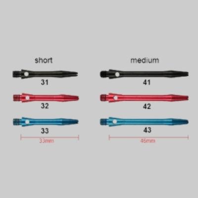 Alu Color Shaft medium blau