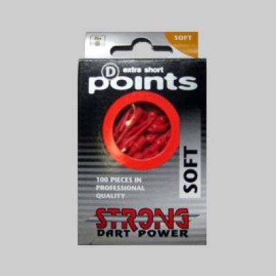 D Points 100 Spitzen rot