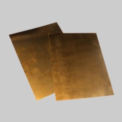 Phosphorbronzeblech 0,1 x 200x150mm federhart