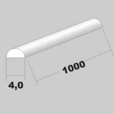 P-Halbrund 4,0 x 1000mm