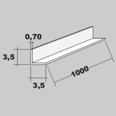 P-L Profil 3,5x3,5 x 1000mm