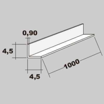 P-L Profil 4,5x4,5 x 1000mm